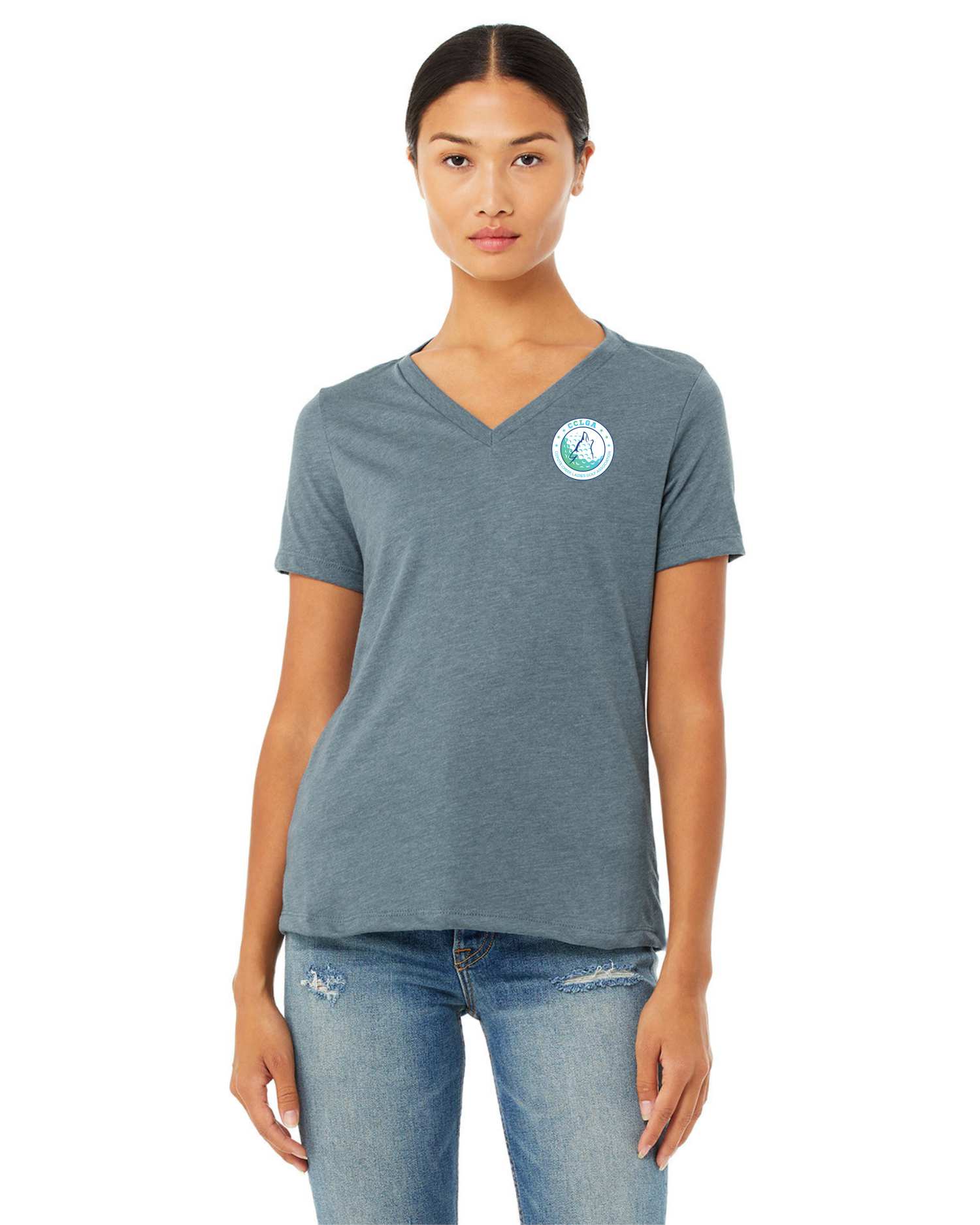 Unisex Triblend V Neck T - Kanizzle